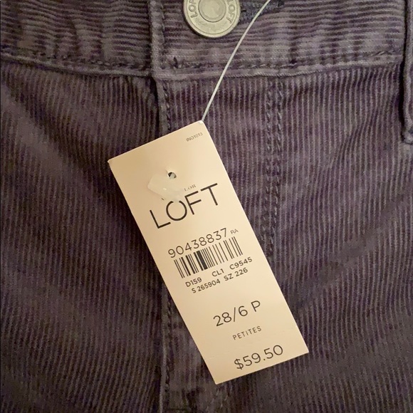 NTW LOFT Dark Gray Bootcut Corduroy Pants - Picture 4 of 5